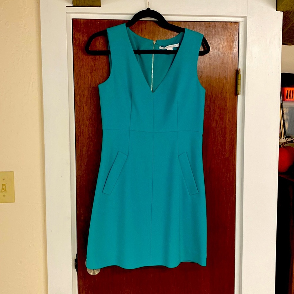 Sleek dress beautiful color of green